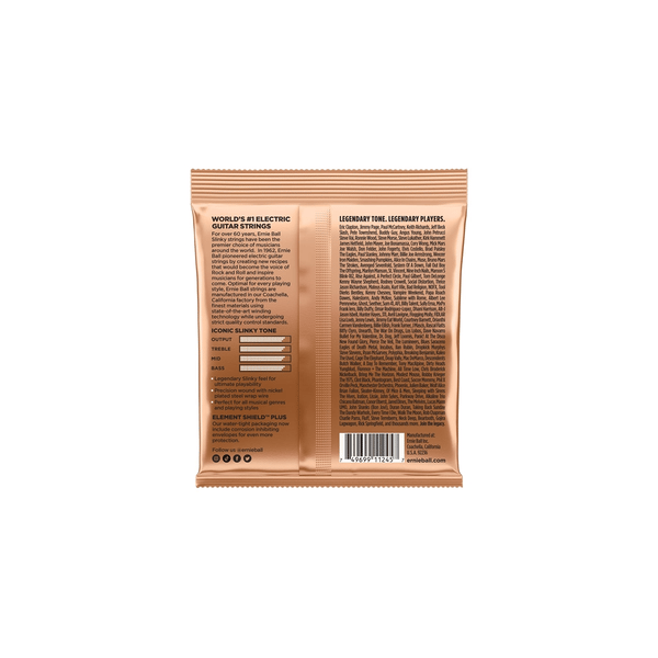 Ernie Ball 3224 Turbo Slinky Nckl Wnd Pk 9.5 46