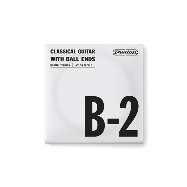 Dunlop DCY02BNB Corda Singola Nylon 02 Liscia Tensione Normale