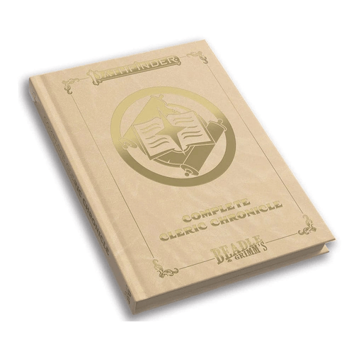 Pathfinder Tabletop Game Rulebook Complete Cleric Chronicle *English Version*