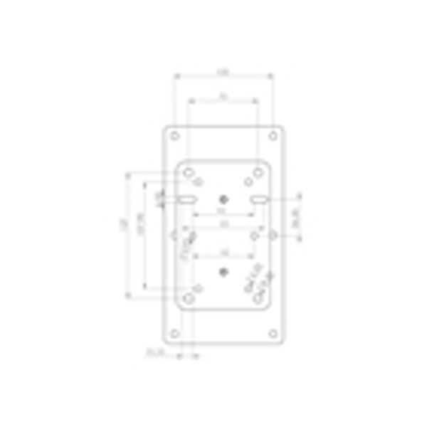 Quik Lok QL/956 Coppia supporti per casse