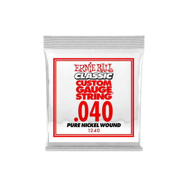 Ernie Ball 1240 Pure Nickel Wound .040