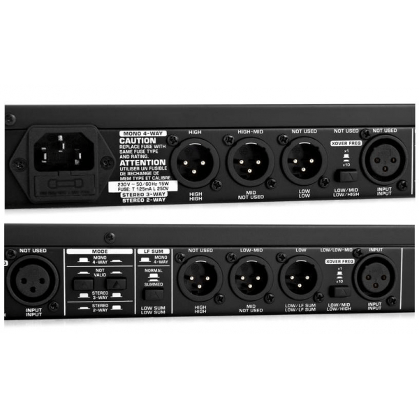 BEHRINGER CX3400-V2 SUPER-X PRO CROSSOVER 3 VIE STEREO 4 MONO USCITA SUBWOOFER