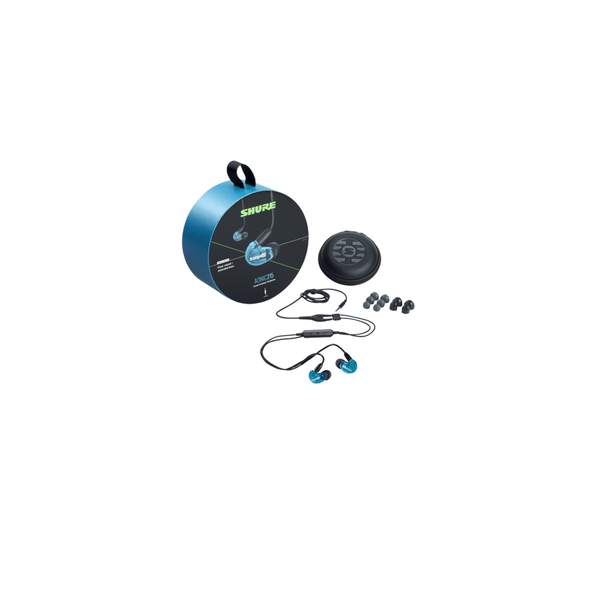 Shure SE215DYBL+UNI-EFS AONIC 215 Auricolari colore blu