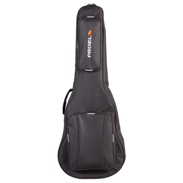 PROEL STAGE Borsa per chitarra Classica 3/4 in poliestere 600D antistrappo con imbottitura da 10mm. Disponibile nel colore nero.