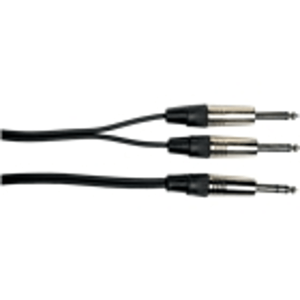 Yellow Cable K05-3 Cavo Segnale 2x Jack Mono/Jack Stereo 3 m