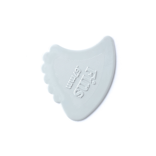 Dunlop 444R.67 Nylon Fin LightGrey .67mm
