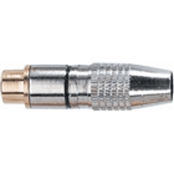 Quik Lok F/234 BK RCA femmina in metallo nikelato