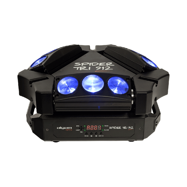 Algam Lighting SPIDER-TRI-912 Mini Barre Motorizzate Beam 9x12W