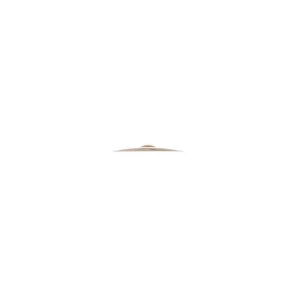 Zildjian K1214 13 1/4" K Custom Hybrid HiHat Top