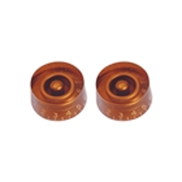 Yellow Parts EZ1219A Manopole di regolazione Les Paul® Style Ambra 2 Pcs