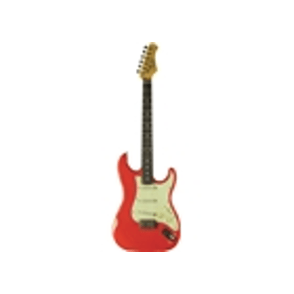 Eko Guitars S-300 Relic Fiesta Red