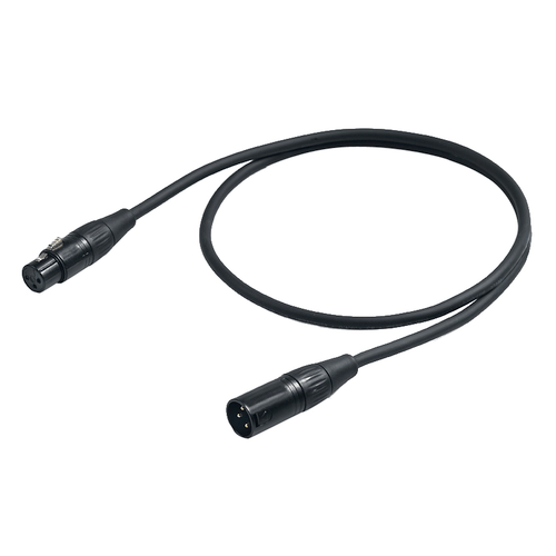 PROEL STAGE Nuovo Cavo professionale DMX per segnale DMX512 con connessioni presa volante XLR 3P YONGSHENG - spina volante XLR 3P YONGSHENG. Lunghezza: 2 m. Colore disponibile: Nero Altre lunghezze disponibili: visualizzare le specifiche tecniche