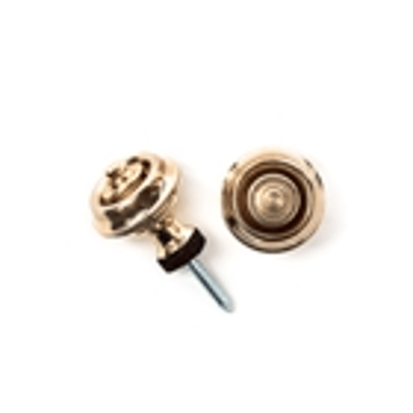 Dunlop SLS1032BR Straplok Dual Design Strap Retainer System, Brass