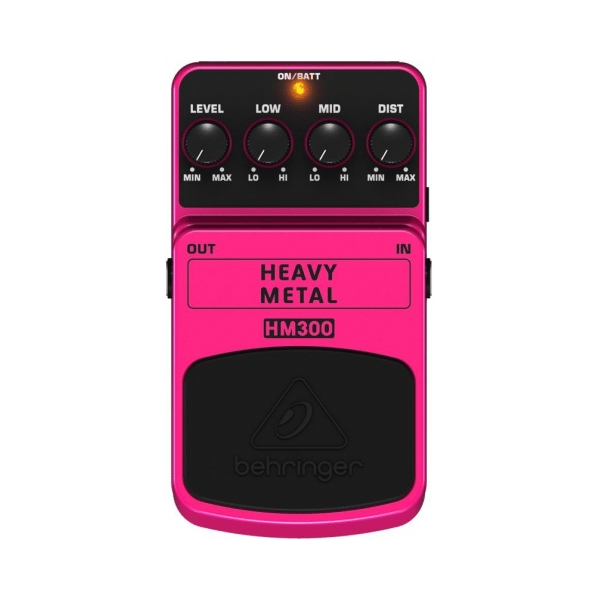 BEHRINGER HM300 HEAVY METAL PEDALE EFFETTO DISTORSORE PER CHITARRA