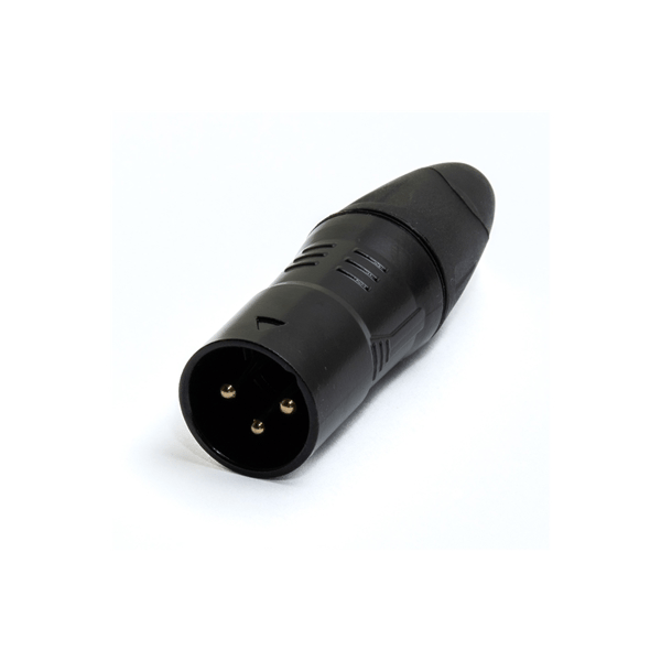 Quik Lok J/XLR-M-B XLR Maschio Black serie JUST