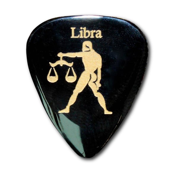 TIMBERTONES 1 Plettro con segno zodiacale "Bilancia"