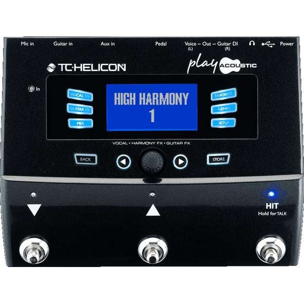 TC HELICON PLAY ACOUSTIC MULTIEFFETTO PER VOCE CON EFFETTI PER CHITARRA ACUSTICA E LOOPER