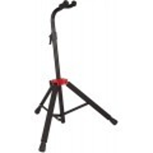 FENDER Supporto per chitarra Deluxe, Black / Red