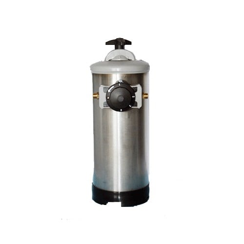 Addolcitore manuale resine acqua litri 16 inox depuratore calcare RS0020