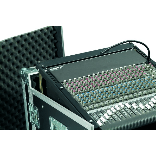 PROEL STAGE Custodie combo 19 10U con portamixer 10u regolabile in altezza, profondità utile corpo 45cm.