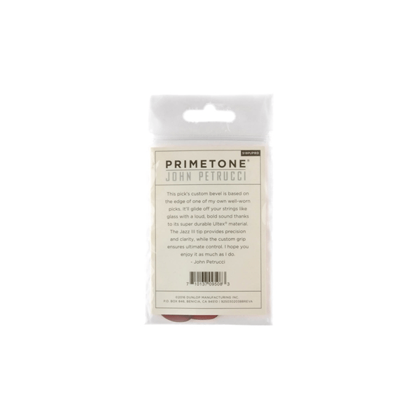 Dunlop 518PJPRD John Petrucci Primetone Jazz III Red, Player/3
