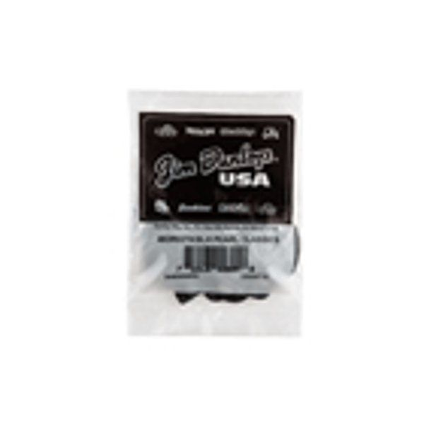 Dunlop 483R#02 Black Perloid - Thin