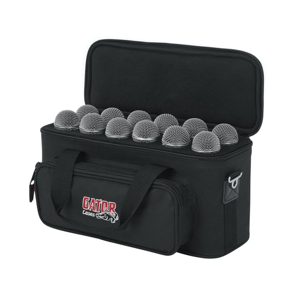 Gator Cases GM-12B Borsa 12 microfoni