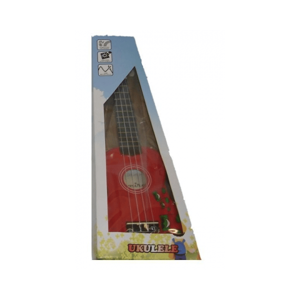 OLVEIRA UK20RD UKULELE CORDE PER BAMBINI MANICO IN LEGNO DURO / TASTIERA E PONTE IN PALISSANDRO / MECCANICHE CROMATE / COLORE RED
