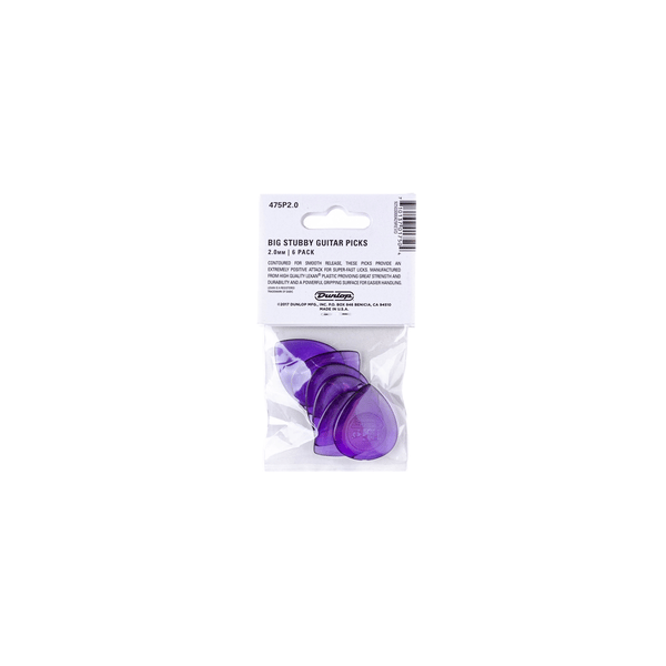 Dunlop 475P2.0 Big Stubby 2.0mm