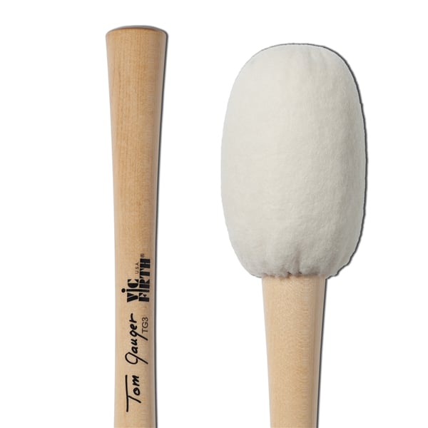 Vic Firth TG03 - Symphonic Collection Bass Drum Mallets Signature Tom Gauger Molto