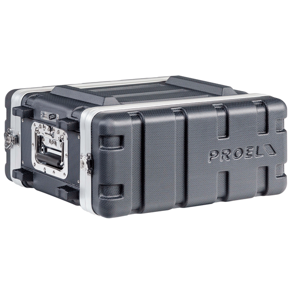 PROEL STAGE Custodia a rack 19' - 4 unità - realizzata in 'Polietilene FORCE'. Profondità interna utile: 307 mm