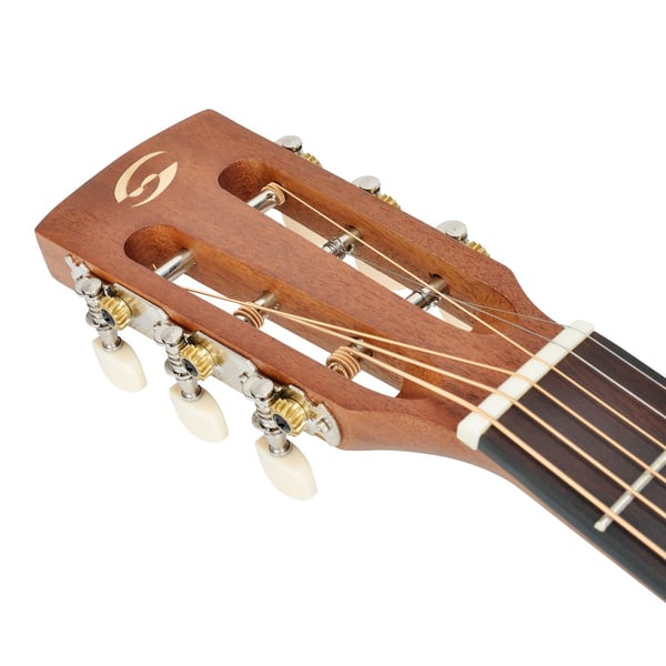SOUNDSATION Chitarra acustica parlor con finitura open pore satinata. Modello DELTA CROSSROAD-MOP