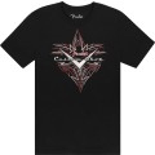 T-shirt Fender® Custom Shop Pinstripe, Nero, XXL