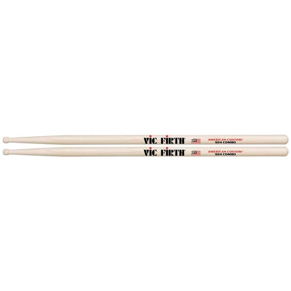 VIC FIRTH Bacchette American Custom® Maple (Combo). Modello SD4