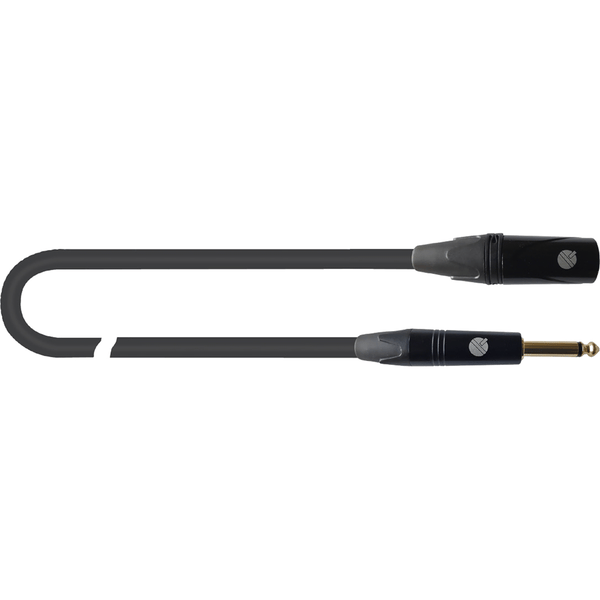 Quik Lok ITST/MJM-0,3 B XLR Maschio/Jack Mono
