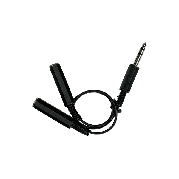 Yellow Cable B2FST Cavo Y Stereo 2x TS (Mono) Femmina/1x Jack TRS (Stereo)