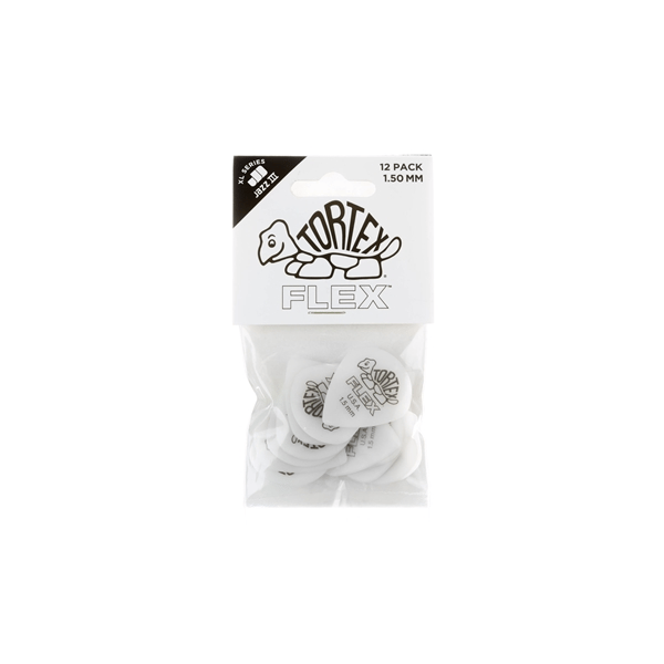 Dunlop 466P150 Tortex Flex Jazz III XL 1.5 mm Player's Pack/12