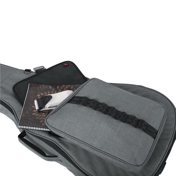 Gator Cases GT-ACOUSTIC-GRY Borsa Transit chitarra acustica Grigio chiaro