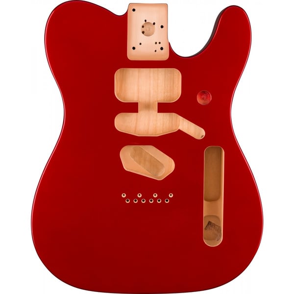 FENDER Corpo Deluxe Series Telecaster® SSH in ontano, Candy Apple Red