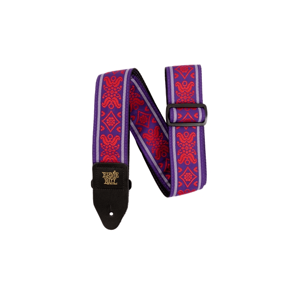 Ernie Ball 5330 Royal Flush Red Jacquard Strap