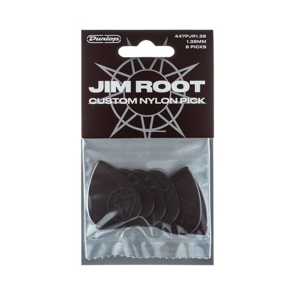 Dunlop 447PJP138 Jim Root Signature Nylon Player's Pack/6