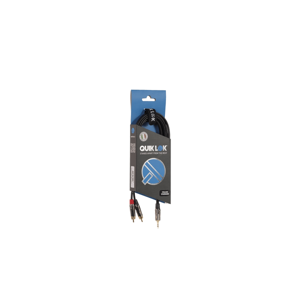 Quik Lok ITST/J352RCA-5 Jack Stereo/2 RCA M