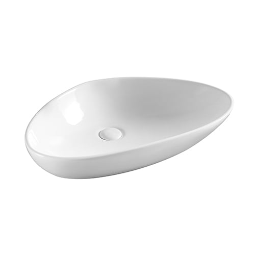 Lavabo da appoggio mod. la35 cm 58 x 38.5