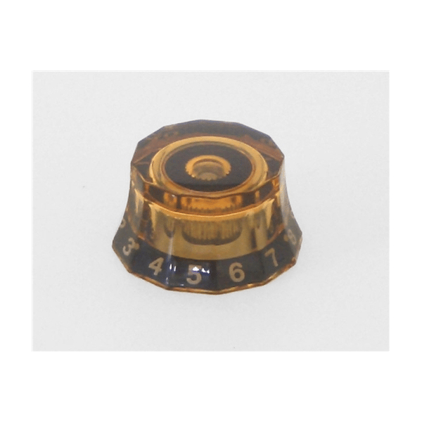 PRS Knob, Lampshade Amber w/Black (2) (101754:001:007: