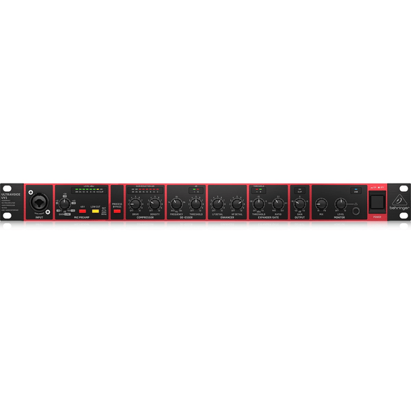 BEHRINGER UV1 ULTRAVOICE CHANNEL STRIP E INTERFACCIA AUDIO EX-DEMO