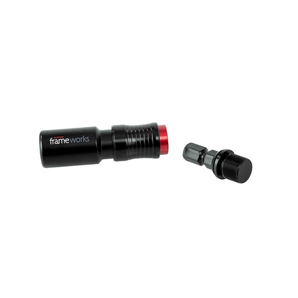 Gator Frameworks GFW-MIC-QRTOP - Adattatore con sgancio rapido per microfono