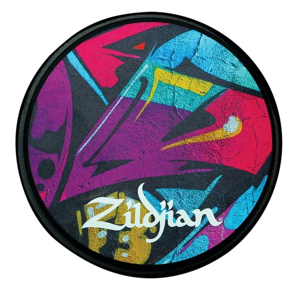 Zildjian ZXPPGRA06- Grafitti Practice Pad 6"