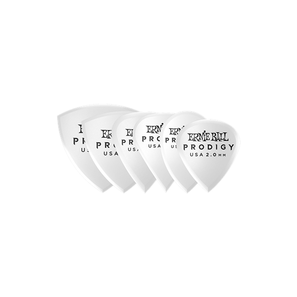 Ernie Ball 9343 Plettri Prodigy Multipack 2,0 mm Busta 6