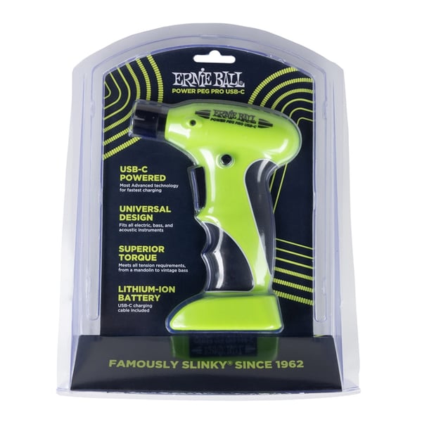 Ernie Ball 9626 Power Peg Pro USB-C