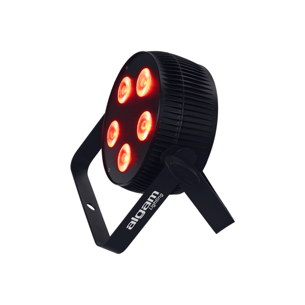 Algam Lighting SLIMPAR-510-HEX Proiettore Par LED 5 x 10W RGBWAU